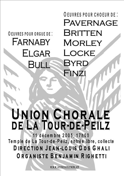 Affiche 2005 Union Chorale de La Tour-de-Peilz