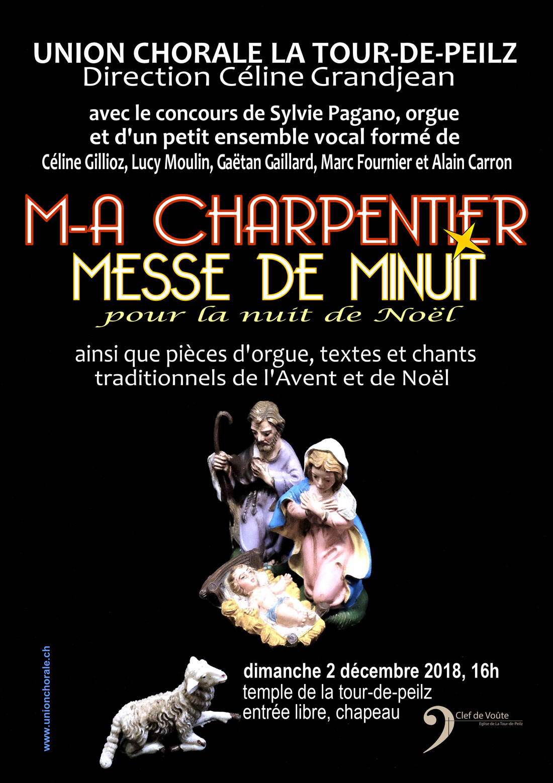 Affiche 2018 Union Chorale de La Tour-de-Peilz