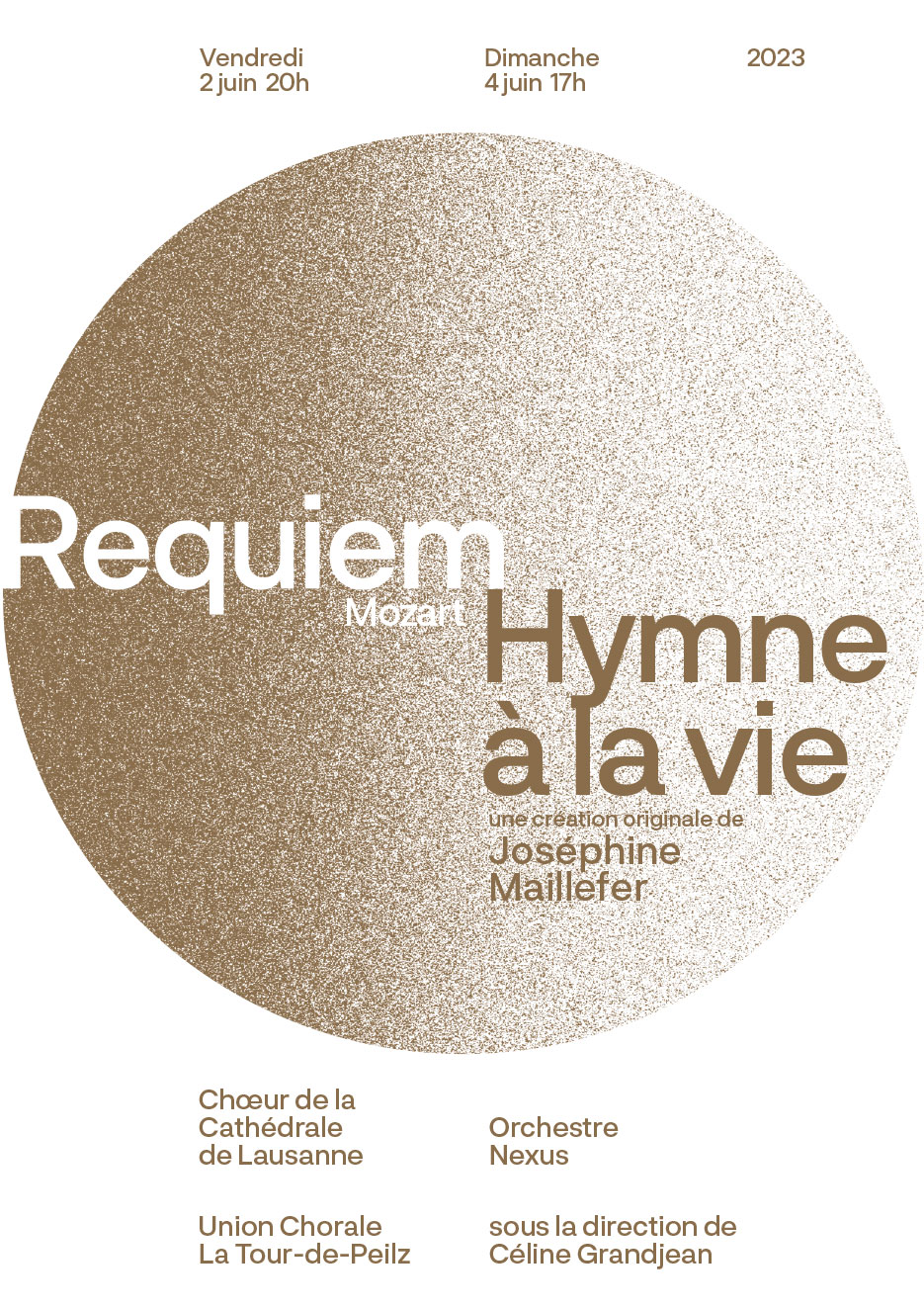 Affiche 2023 Union Chorale de La Tour-de-Peilz