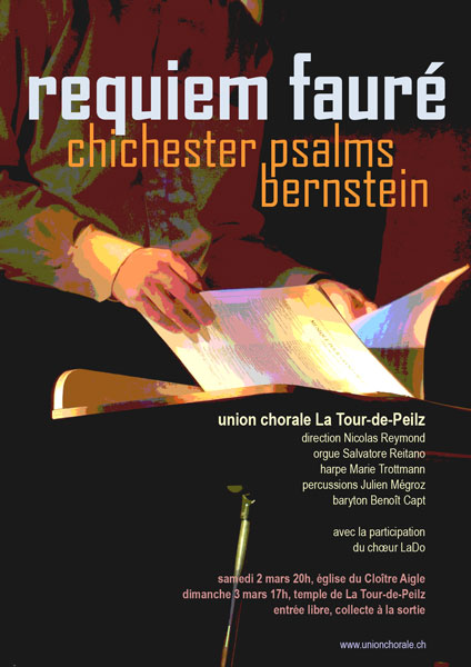 Affiche 2013 Union Chorale de La Tour-de-Peilz
