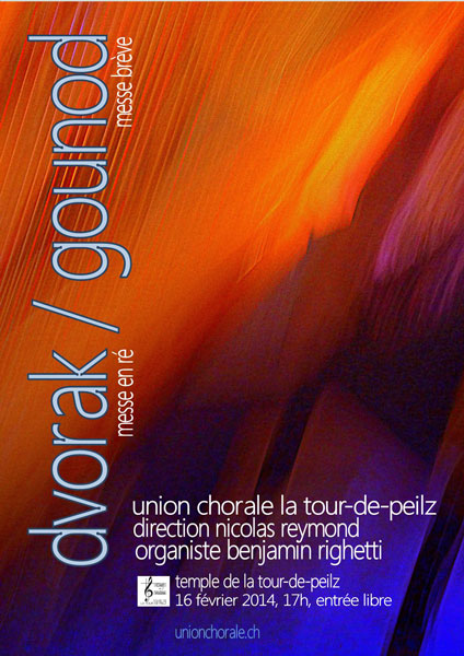 Affiche 2014 Union Chorale de La Tour-de-Peilz